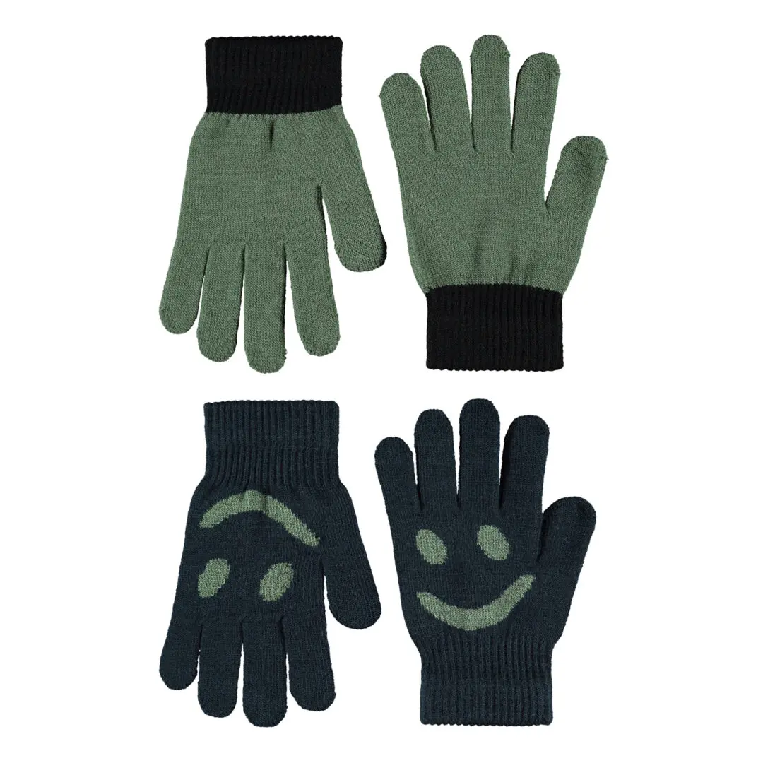 Перчатки 2пары Molo Kello Night Navy
