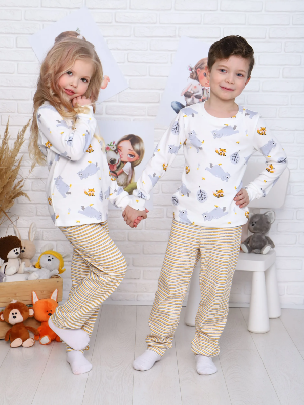Пижама Jersey Lab Зверята