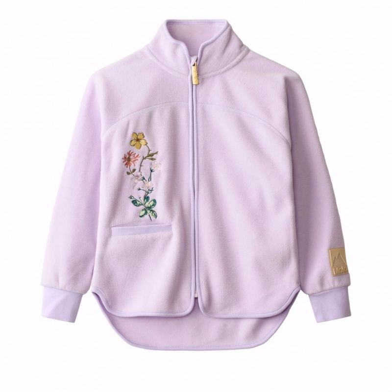 Куртка флисовая Molo Ulani Frozen Lilac