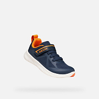 Кроссовки Geox Foot-Run Barefoot navy/orange
