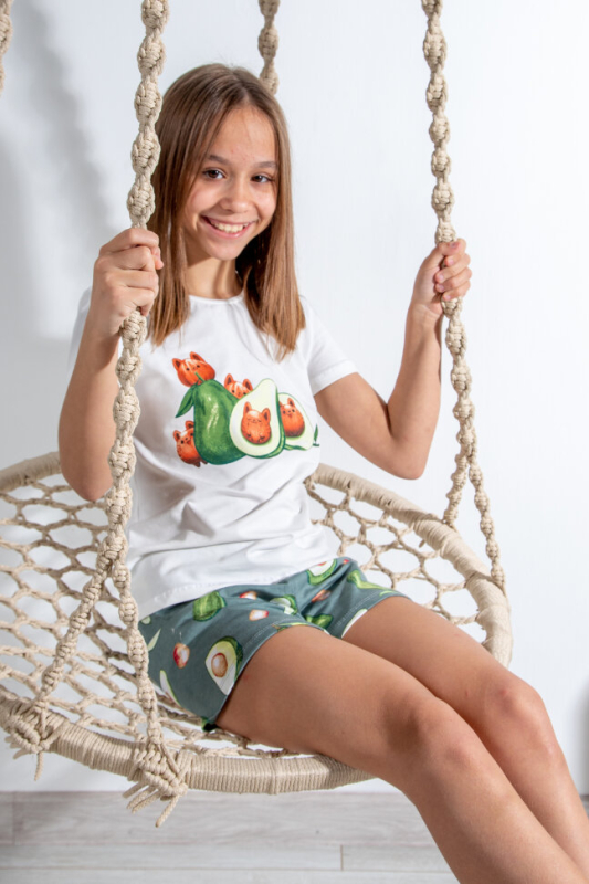 Пижама Jersey Lab Авокадо