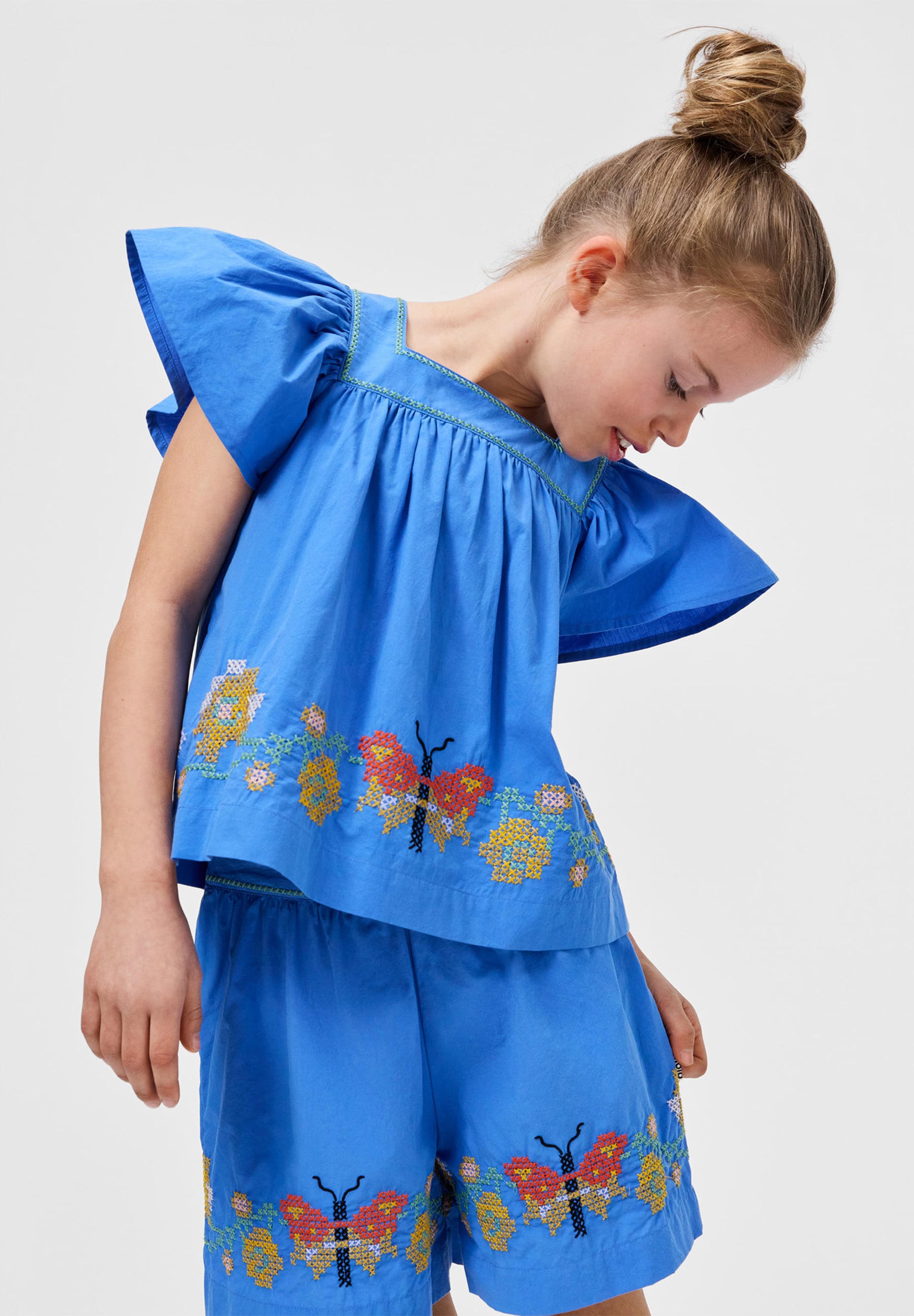 Шорты Molo Ally Blue Flower