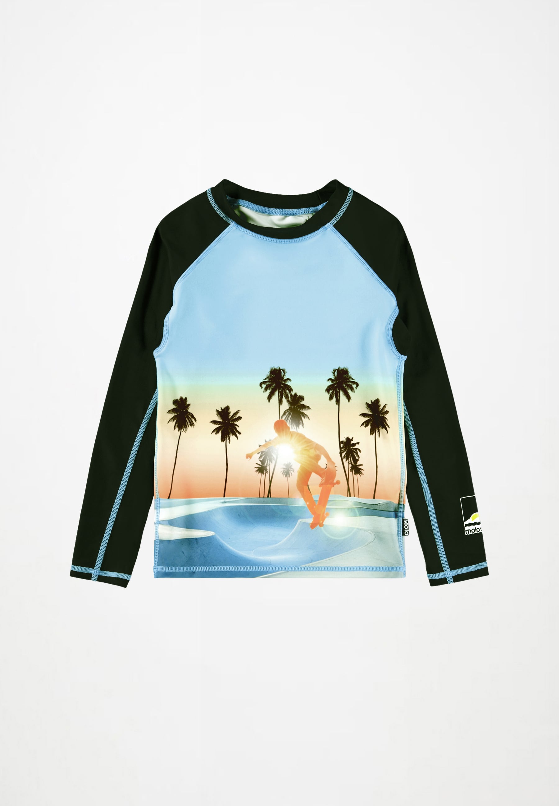 Футболка купальная Molo Neptune LS Sunrise Skate