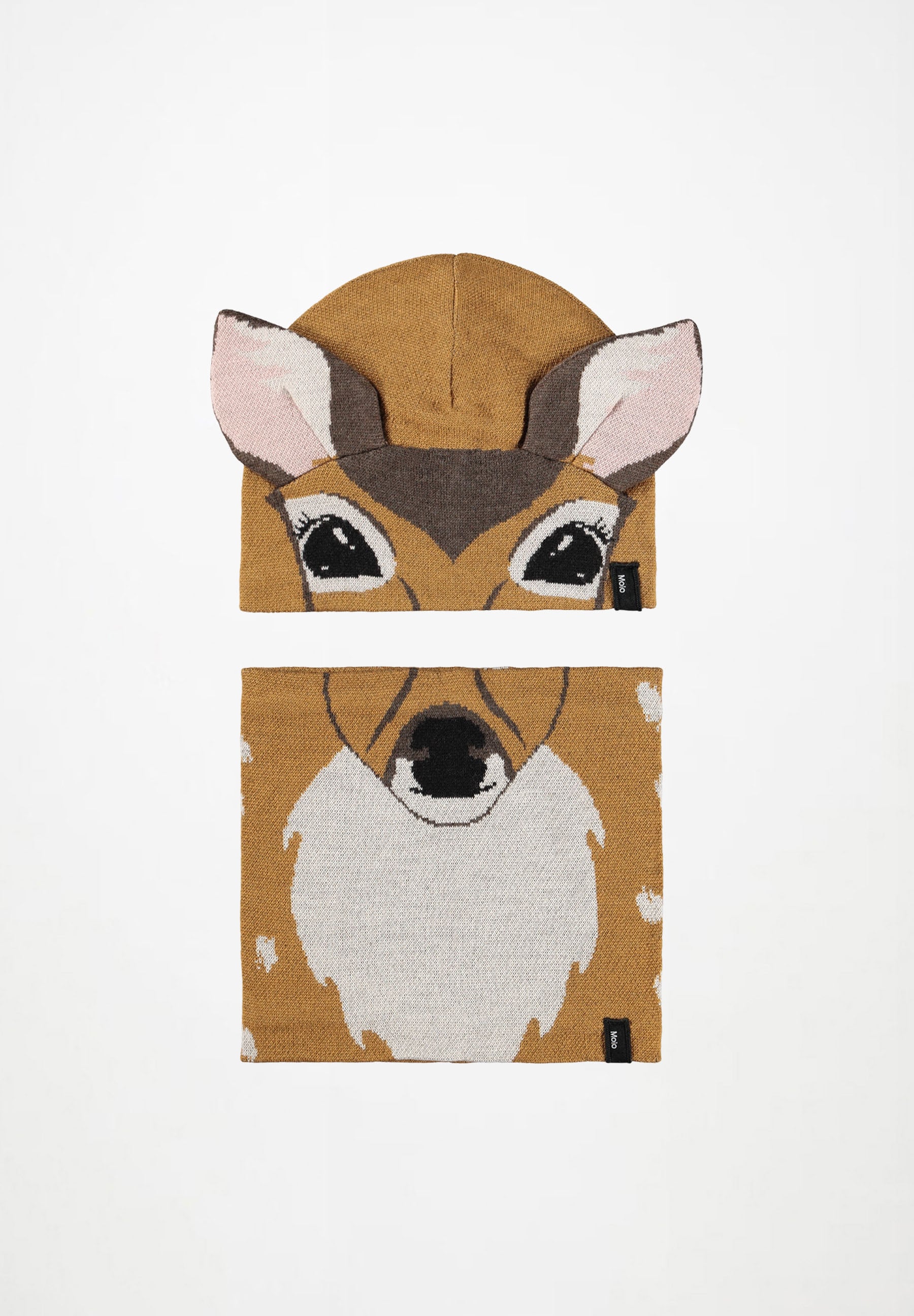 Комплект: шапка+снуд Molo Kleo Fawn Deer